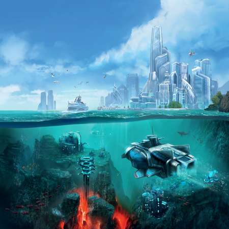 Anno 2070 - Deep Ocean Mobiele Horizontaal achtergrond