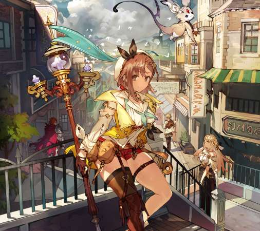 Atelier Ryza 2: Lost Legends & the Secret Fairy Mobiele Horizontaal achtergrond
