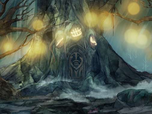 Child of Light Mobiele Horizontaal achtergrond