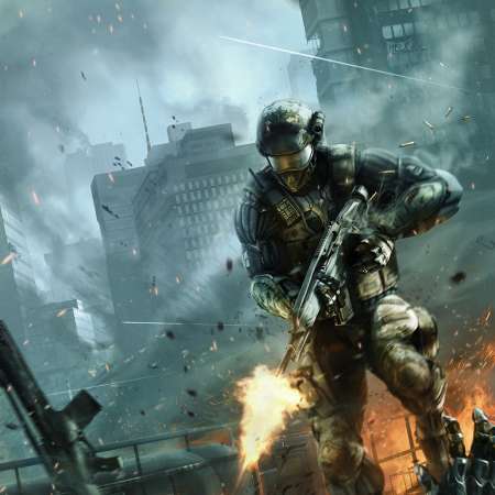 Crysis 2 Mobiele Horizontaal achtergrond