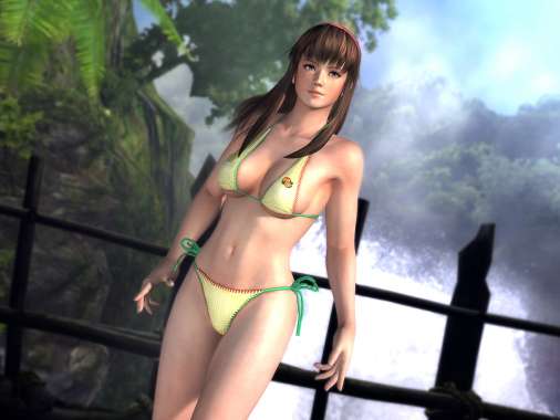 Dead or Alive 5 Mobiele Horizontaal achtergrond