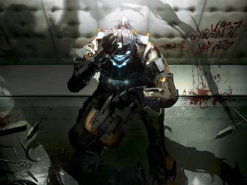 Dead Space 2 Mobiele Horizontaal achtergrond