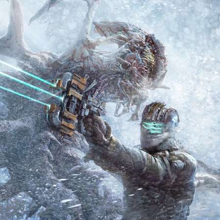 Dead Space 3 Mobiele Horizontaal achtergrond