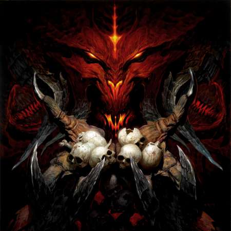 Diablo 3 Mobiele Horizontaal achtergrond