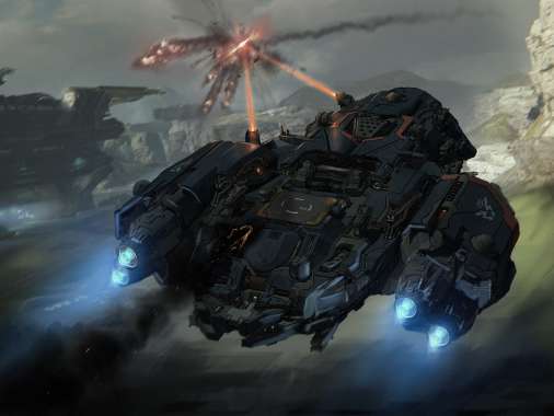 Dreadnought Mobiele Horizontaal achtergrond
