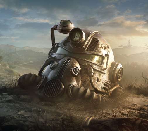 Fallout 76 Mobiele Horizontaal achtergrond
