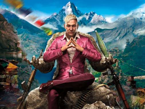 Far Cry 4 Mobiele Horizontaal achtergrond