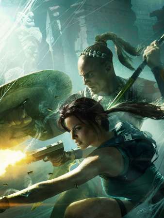 Lara Croft and the Guardian of Light Mobiele Horizontaal achtergrond