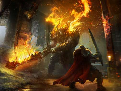 Lords of the Fallen Mobiele Horizontaal achtergrond