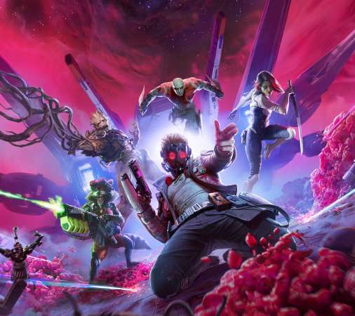 Marvel's Guardians of the Galaxy Mobiele Horizontaal achtergrond