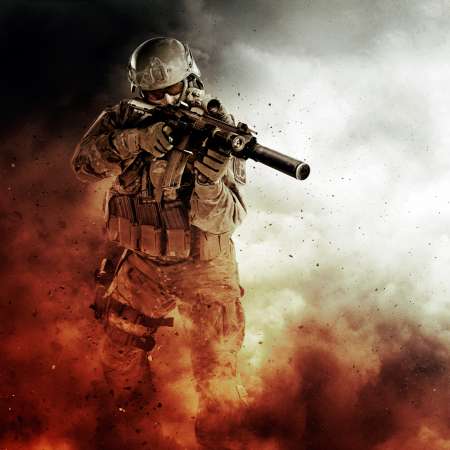 Medal of Honor Warfighter Mobiele Horizontaal achtergrond