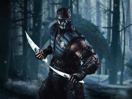 Mortal Kombat X Mobiele Horizontaal achtergrond