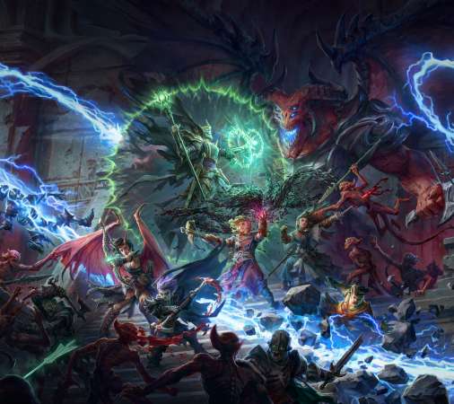 Pathfinder: Wrath of the Righteous Mobiele Horizontaal achtergrond