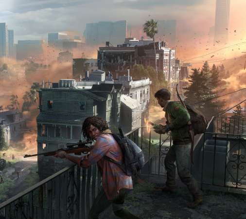 The Last of Us multiplayer project Mobiele Horizontaal achtergrond