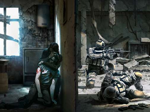 This War of Mine Mobiele Horizontaal achtergrond