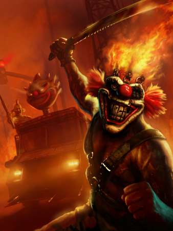 Twisted Metal Mobiele Horizontaal achtergrond