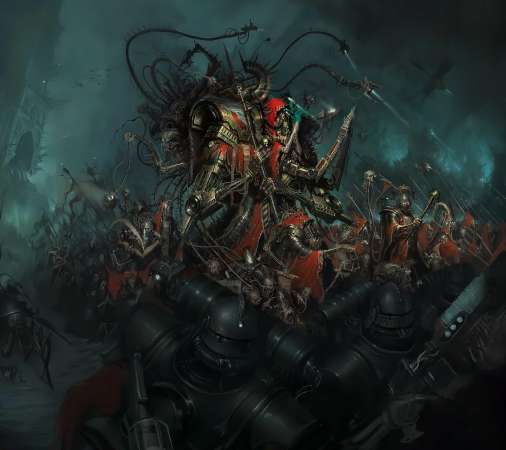 Warhammer 40,000 Mobiele Horizontaal achtergrond