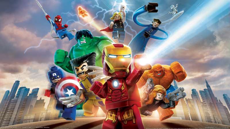LEGO Marvel Super Heroes achtergrond