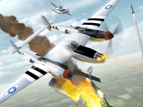 Secret Weapons Over Normandy achtergrond