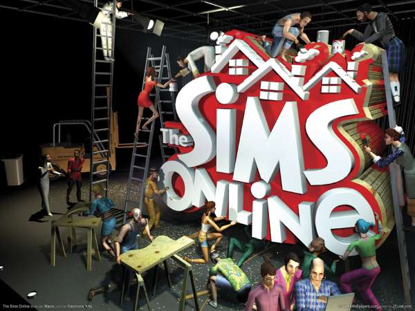 The Sims Online achtergrond