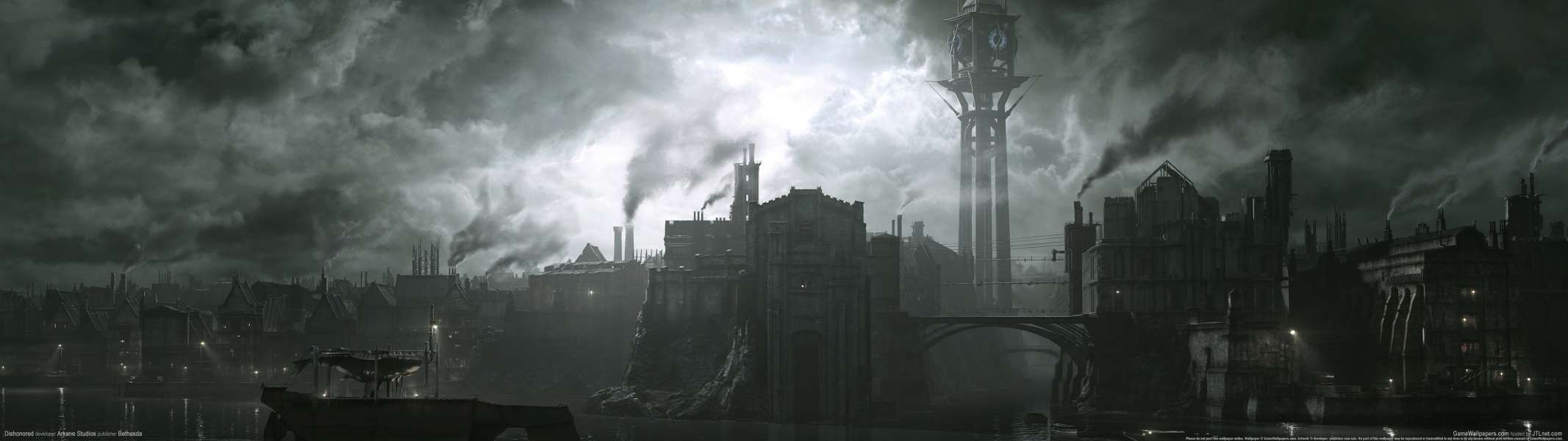 Dishonored dual screen achtergrond