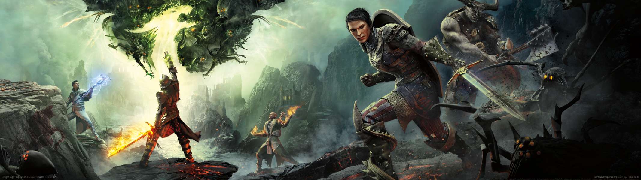 Dragon Age: Inquisition dual screen achtergrond