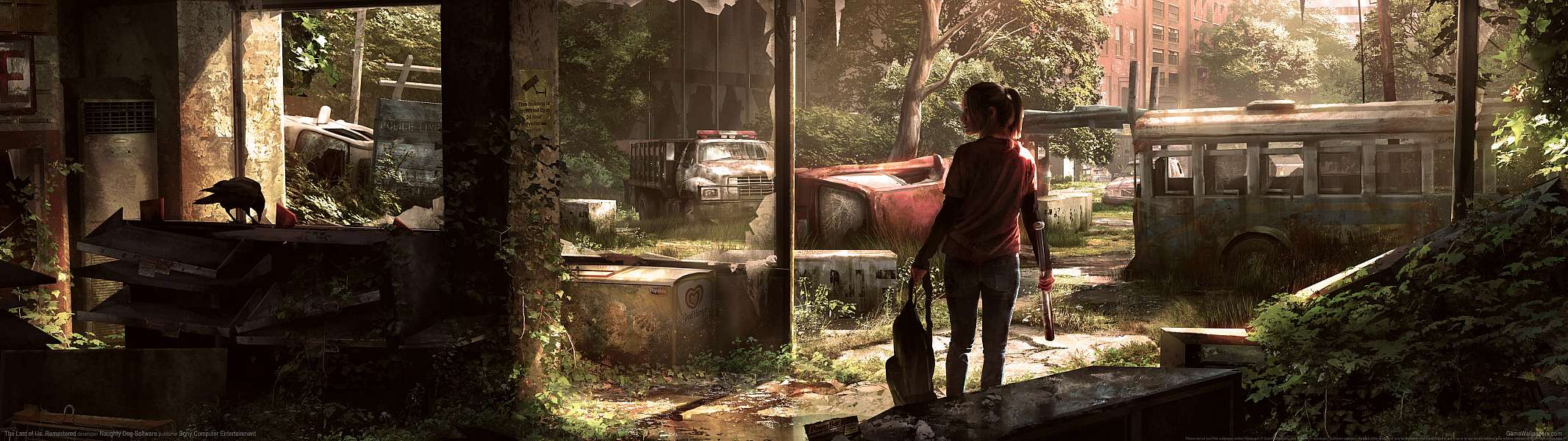 The Last of Us: Remastered dual screen achtergrond
