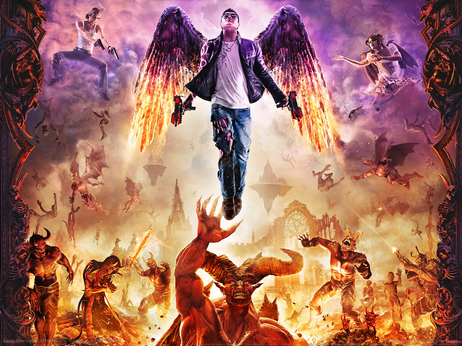 Гет аут оф. Saints Row ps2. Saints Row 5 gat out of Hell. Gat out of Hell. Saints Row 4 диск пс4.