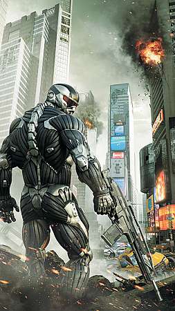 Crysis 2 Mobiele Verticaal achtergrond