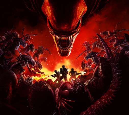 Aliens: Fireteam Mobiele Horizontaal achtergrond