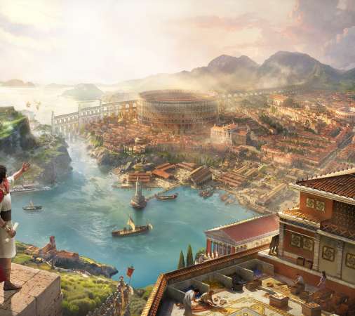 Anno 117: Pax Romana Mobiele Horizontaal achtergrond