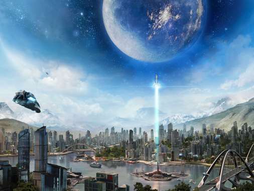 Anno 2205 Mobiele Horizontaal achtergrond