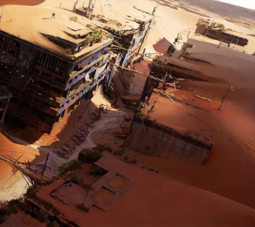 ARC Raiders Mobiele Horizontaal achtergrond