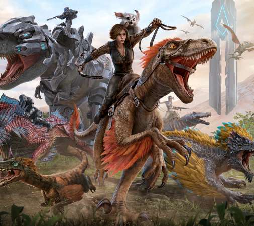 ARK: Survival Evolved Mobiele Horizontaal achtergrond