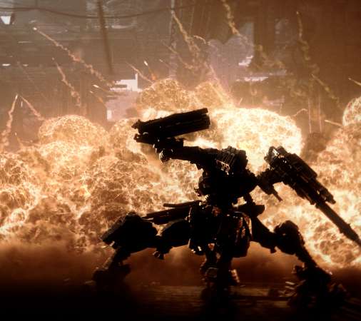 Armored Core 6: Fires of Rubicon Mobiele Horizontaal achtergrond