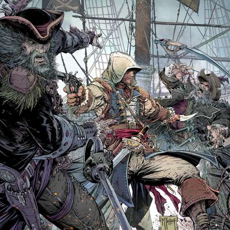 Assassin's Creed 4: Black Flag Mobiele Horizontaal achtergrond