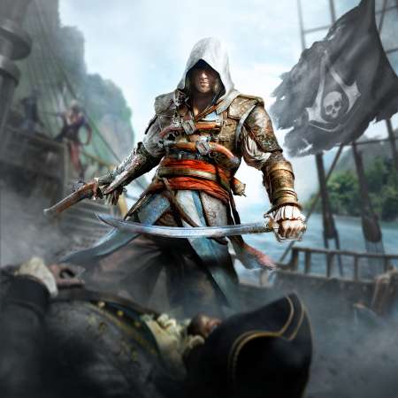 Assassin's Creed 4: Black Flag Mobiele Horizontaal achtergrond