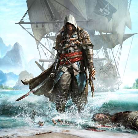 Assassin's Creed 4: Black Flag Mobiele Horizontaal achtergrond
