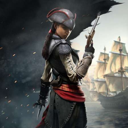 Assassin's Creed 4: Black Flag Mobiele Horizontaal achtergrond