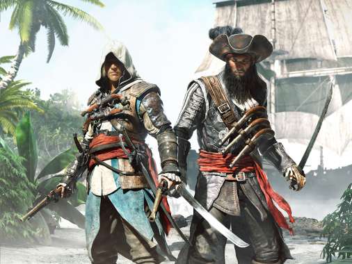 Assassin's Creed 4: Black Flag Mobiele Horizontaal achtergrond