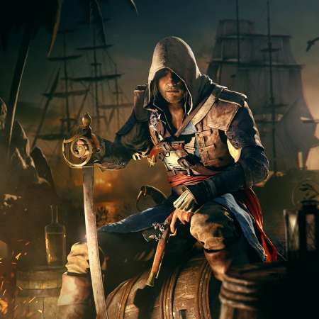 Assassin's Creed 4: Black Flag Mobiele Horizontaal achtergrond