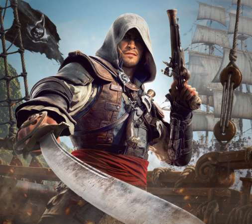 Assassin's Creed: Black Flag Resynced Mobiele Horizontaal achtergrond
