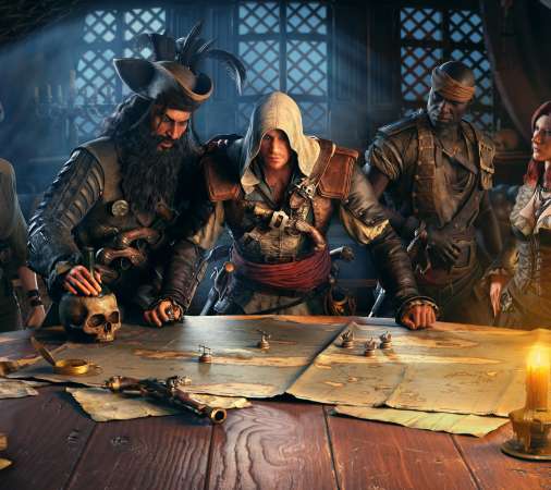 Assassin's Creed: Black Flag Resynced Mobiele Horizontaal achtergrond