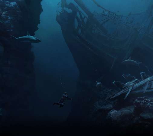 Assassin's Creed: Black Flag Resynced Mobiele Horizontaal achtergrond