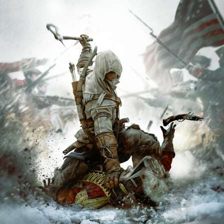 Assassin's Creed III Mobiele Horizontaal achtergrond