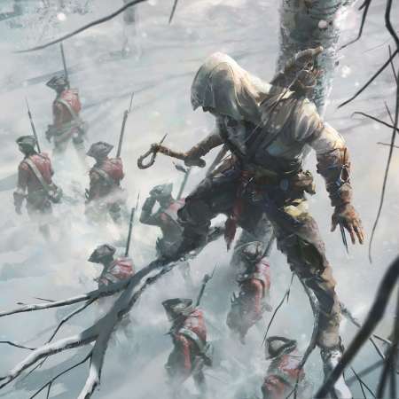 Assassin's Creed III Mobiele Horizontaal achtergrond