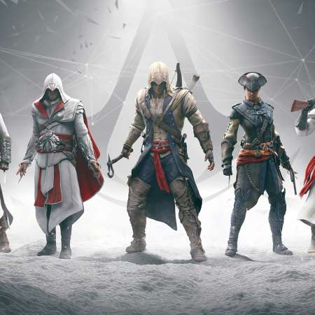 Assassin's Creed III Mobiele Horizontaal achtergrond