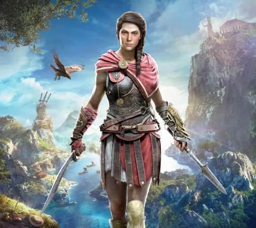 Assassin's Creed: Odyssey Mobiele Horizontaal achtergrond