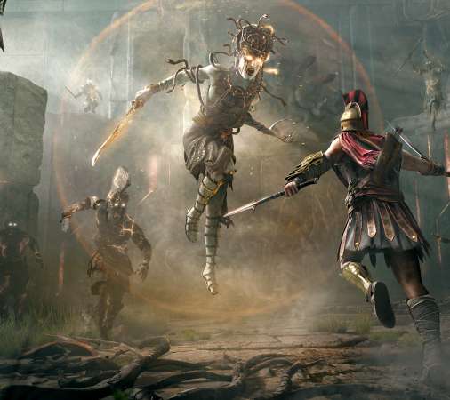 Assassin's Creed: Odyssey Mobiele Horizontaal achtergrond