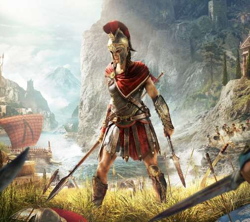 Assassin's Creed: Odyssey Mobiele Horizontaal achtergrond